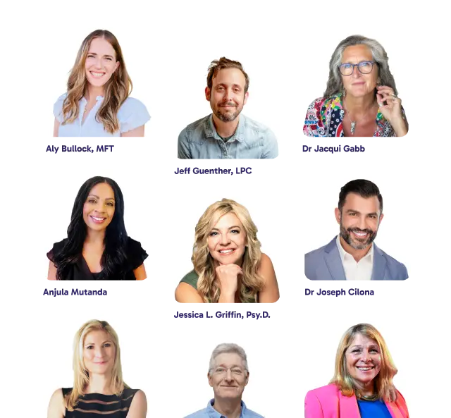 pictures of a few of the experts that have backed Paired